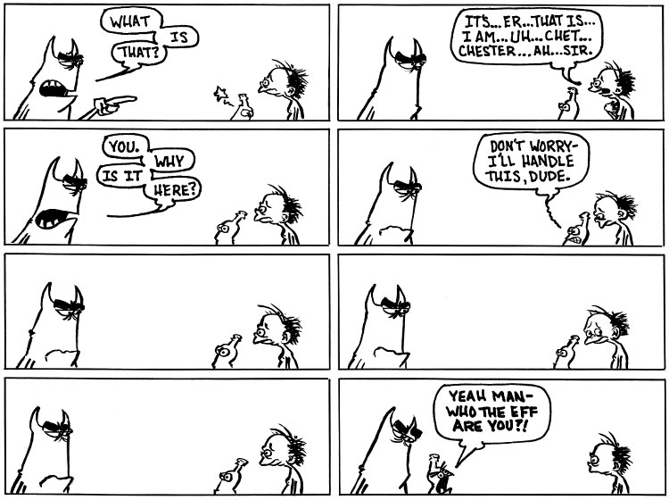 With fiends like these