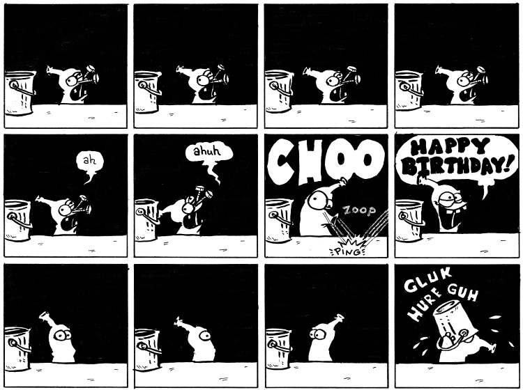 How he came to life one day