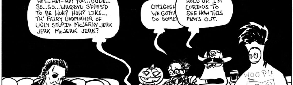 It’s Halloween, everyone’s entitled to one good scare.