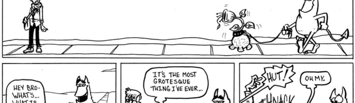 I drank up and went out of the hotel to see what this strange world had to offer.