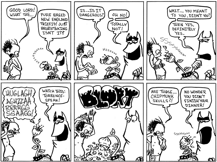 I think there was a pigeon in there too.