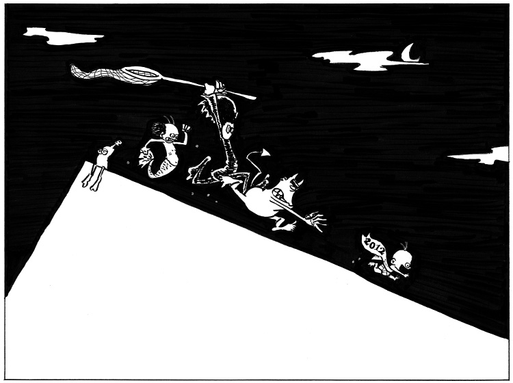 May your right hand always be stretched out in friendship, but never in want.