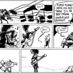 Invisible man who can sing in a visible voice.