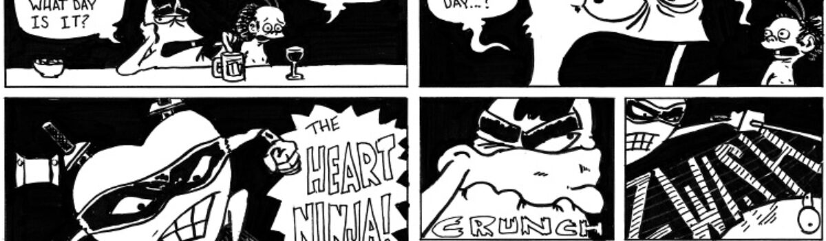 Love hurts. Like nunchucks in the night.