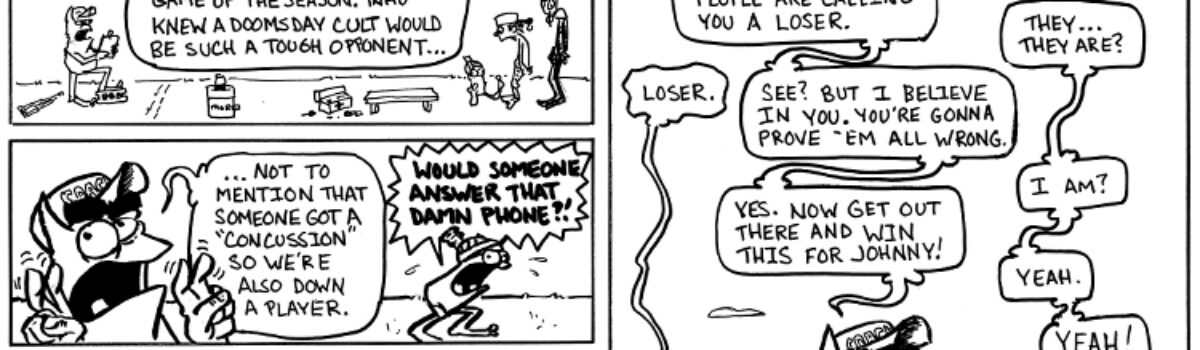 TO BECOME A LEGEND. Or a cautionary tale. Or both.