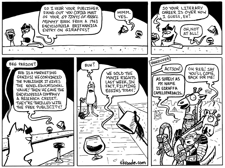 It's all in the spin, kid.