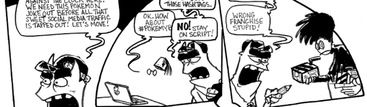 Comic was not very effective