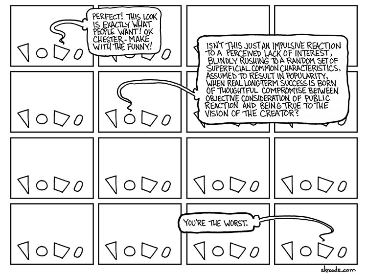 Repetition makes repudation