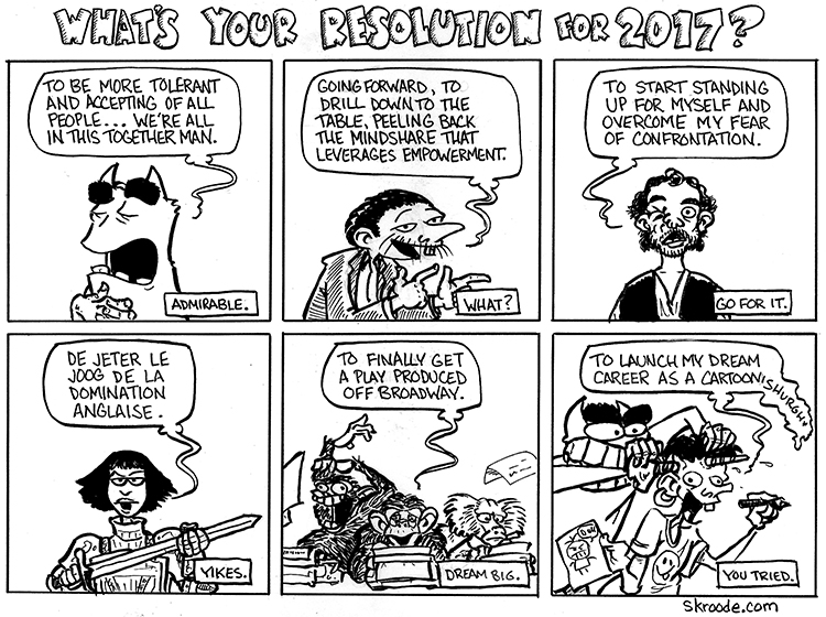 What's your resolution for 2017?