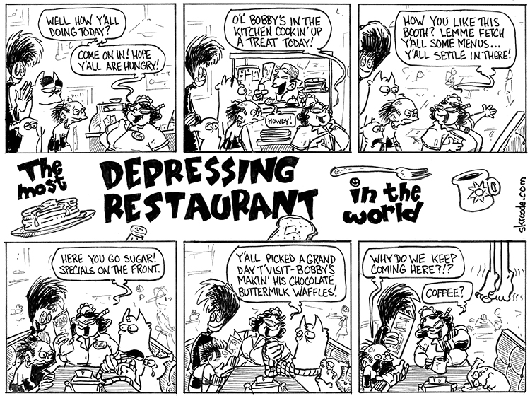 The most depressing restaurant in the world