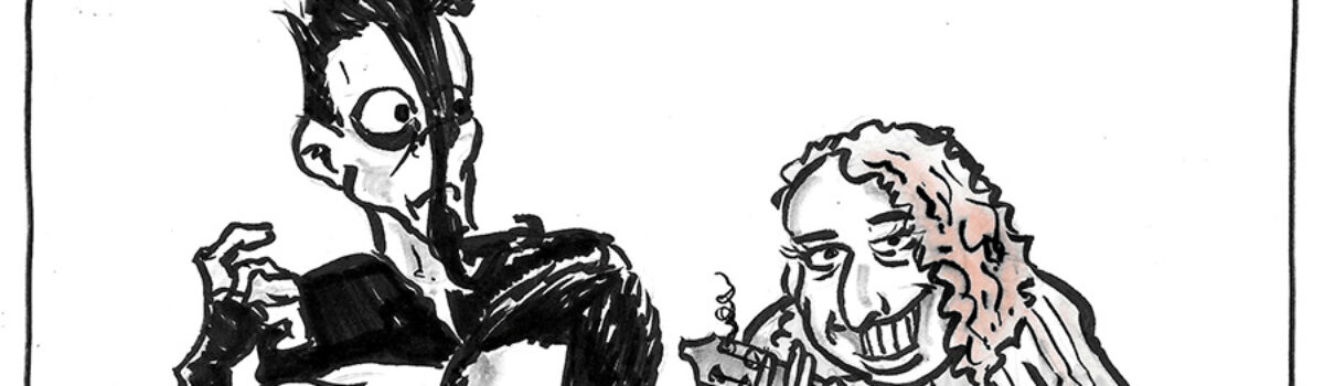 Inktober day 18: Misfit