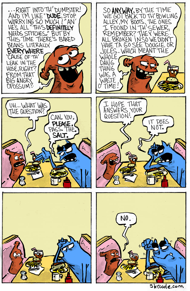 Salty miscommunication