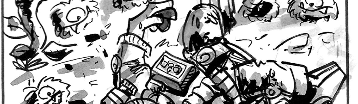 InkTober day 3: Bulky